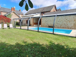 Gîte familial avec piscine chauffée à Legé - FR-1-306-1296